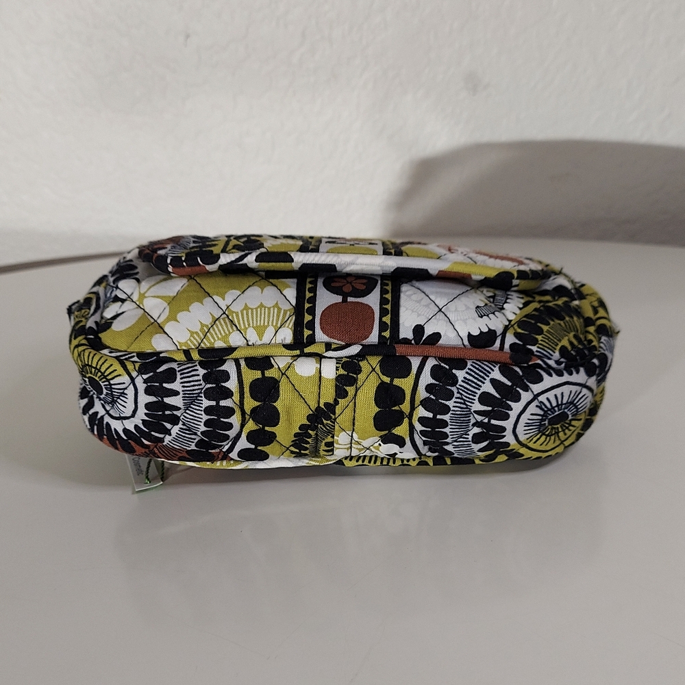 Vera Bradley Cocoa Moss Floral Quilted Coin Purse & Mirror Cosmetic Bag Lot NWT - Picture 6 of 15